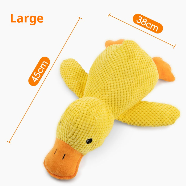 Jouet Apaisant Premium pour Animaux de Compagnie en Forme de Canard