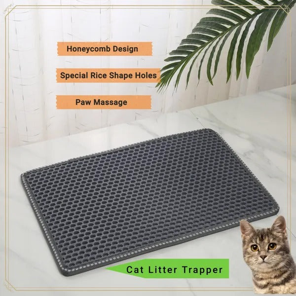 Tapis de litière pour chat
