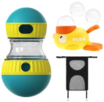 Jouet interactif distributeur de croquettes pour chien (alimentation lente, balle casse-tête)