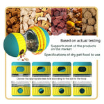 Jouet interactif distributeur de croquettes pour chien (alimentation lente, balle casse-tête)