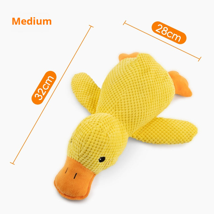 Jouet Apaisant Premium pour Animaux de Compagnie en Forme de Canard