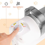 Kit de Toilettage pour Animaux 6-en-1 avec Aspiration Puissante pour Chiens et Chats