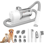 Kit de Toilettage pour Animaux 6-en-1 avec Aspiration Puissante pour Chiens et Chats