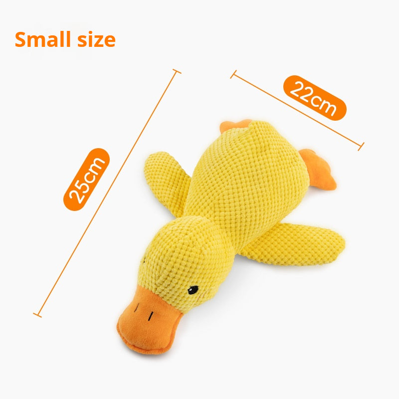 Jouet Apaisant Premium pour Animaux de Compagnie en Forme de Canard